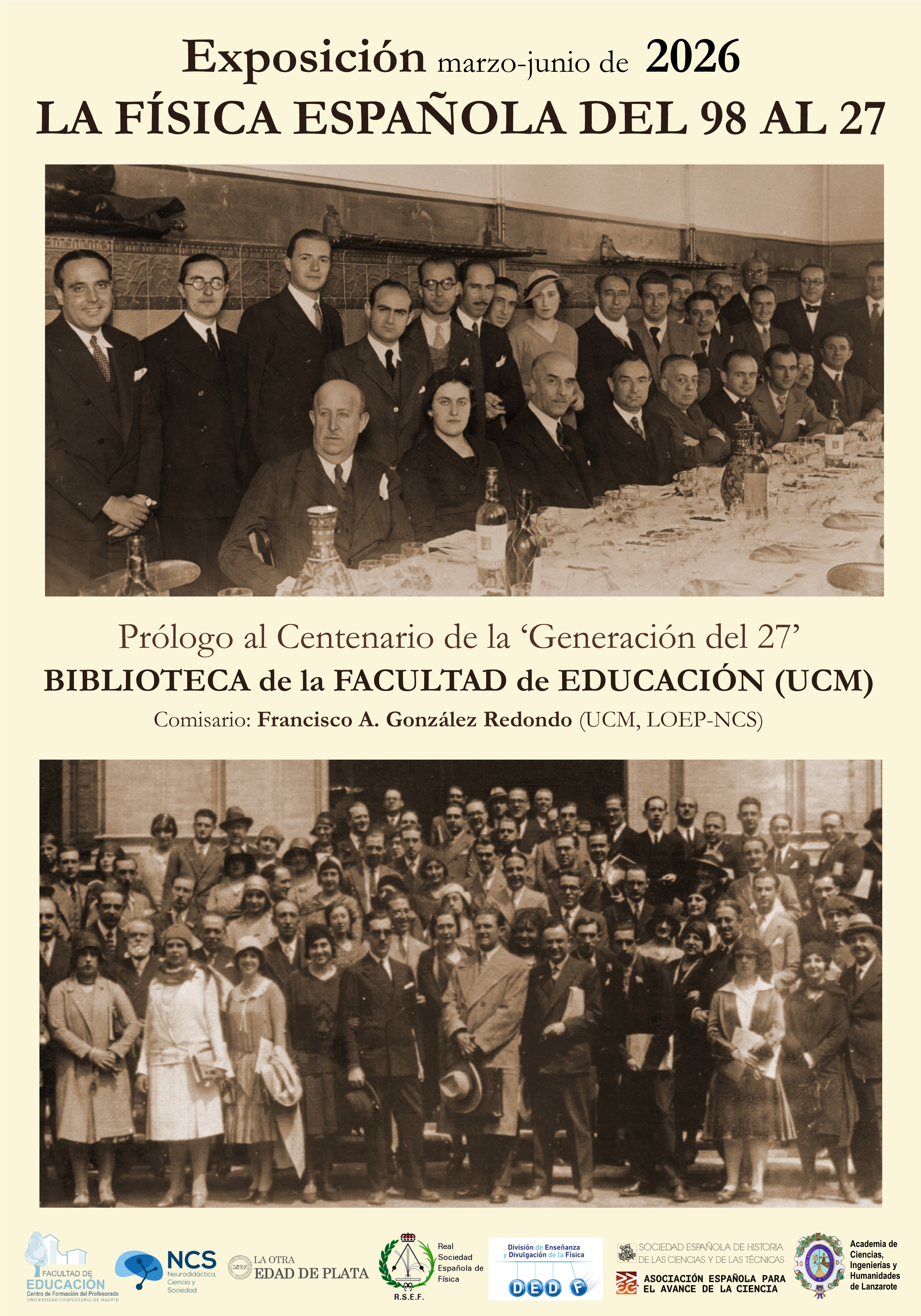 Exposición: La Física Española del 98 al 27